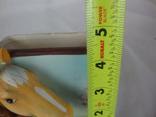 Load image into Gallery viewer, Vintage Palomino Horse Head with Flower Small Ceramic Planter Vase Pencil Holder
