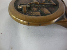 Load image into Gallery viewer, Vintage Doehler Jarvis Tech-Ether Guild Brass Foundry Worker Round Belt Buckle
