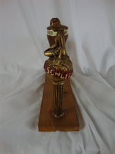 Load image into Gallery viewer, Vintage Schlitz, Erlanger, Budweiser, Miller, Beer Tap Handles (5) Mounted on Wood Board
