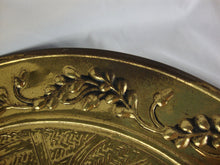 Load image into Gallery viewer, Vintage Brass Relief English Hunt Scene Wall Plaque Decor
