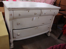 Load image into Gallery viewer, Vintage Empire Painted White 2 over 2 Dresser
