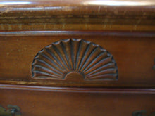 Load image into Gallery viewer, Vintage Leonardo Furniture Mahogany Shell Detail Eight Drawer Dresser
