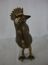 Load image into Gallery viewer, Vintage Solid Brass Body Country Rooster Bird Figurine
