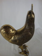 Load image into Gallery viewer, Vintage Solid Brass Body Country Rooster Bird Figurine
