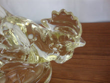 Load image into Gallery viewer, Vintage Clear Glass Tail Up Rooster Figurine
