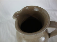 Load image into Gallery viewer, 1984 Jugtown Brown Pottery Pitcher Floral Motif
