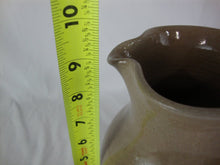 Load image into Gallery viewer, 1984 Jugtown Brown Pottery Pitcher Floral Motif
