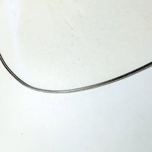 Load image into Gallery viewer, Vintage GM Sterling Silver 18&quot; Snake Chain Necklace
