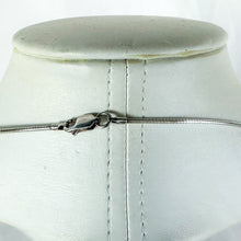 Load image into Gallery viewer, Vintage GM Sterling Silver 18&quot; Snake Chain Necklace
