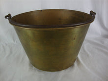 Load image into Gallery viewer, Vintage HW Hayden Brass Round Bottom Bucket with Metal Swing Handle
