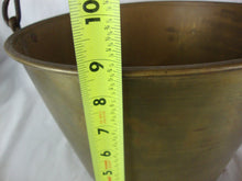 Load image into Gallery viewer, Vintage HW Hayden Brass Round Bottom Bucket with Metal Swing Handle
