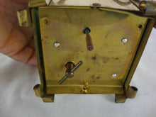 Load image into Gallery viewer, Vintage Green Tinted Glass and Brass Handerbete Sweden Musical Box Decanter
