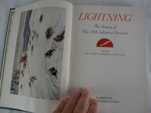 Load image into Gallery viewer, 1947 First Edition Hardcover Book Lightning The History of the 78th Infantry Division
