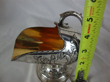 Load image into Gallery viewer, Vintage Raimond Silverplate Floral Scrollwork Sugar Scuttle with Gold Wash Interior
