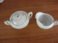 Load image into Gallery viewer, Vintage Noritake Handpainted Creamer and Sugar Bowl with Lid Set
