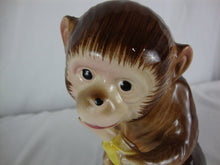 Load image into Gallery viewer, Vintage Japan Ceramic Monkey with Banana Figurine
