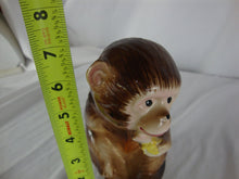 Load image into Gallery viewer, Vintage Japan Ceramic Monkey with Banana Figurine
