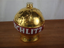 Load image into Gallery viewer, Vintage Schlitz 125th Anniversary Ceramarte Globe Decanter
