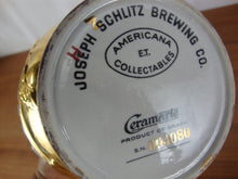 Load image into Gallery viewer, Vintage Schlitz 125th Anniversary Ceramarte Globe Decanter
