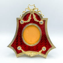 Load image into Gallery viewer, 1980s Romanov Gifts Red Imperial Louis XVI Picture Frame
