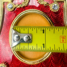 Load image into Gallery viewer, 1980s Romanov Gifts Red Imperial Louis XVI Picture Frame
