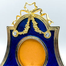 Load image into Gallery viewer, 1980s Romanov Gifts Blue Imperial Louis XVI Picture Frame
