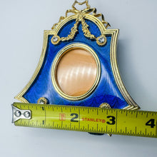 Load image into Gallery viewer, 1980s Romanov Gifts Blue Imperial Louis XVI Picture Frame
