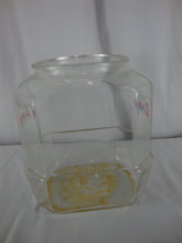 Load image into Gallery viewer, Vintage Lance Store Display 8 Sided Glass Countertop Jar No Lid/Stains
