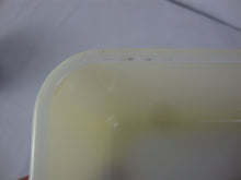 Load image into Gallery viewer, Vintage Pyrex Yellow Refrigerator Dish with Glass Ribbed Lid
