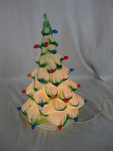 Load image into Gallery viewer, Vintage Union Products Plastic Blow Mold Electric Lighted Tabletop Christmas Tree
