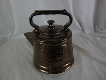 Load image into Gallery viewer, Vintage McCoy USA Bronze Ceramic Teapot Cookie Biscuit Jar with Lid
