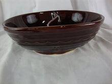 Load image into Gallery viewer, Vintage Marcrest Oven Proof Daisy Dot Brown Stoneware Divided Dish

