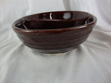Load image into Gallery viewer, Vintage Marcrest Oven Proof Daisy Dot Brown Stoneware Divided Dish
