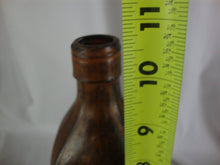 Load image into Gallery viewer, Vintage Golden Crown Italy Leather Wrapped Empty Liquor Decanter
