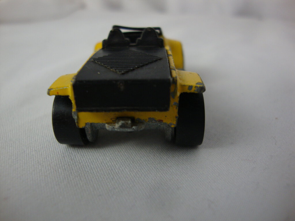 1974 Hot Wheels Sand Drifter Yellow Metal Toy Car Redline Tires