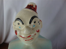 Load image into Gallery viewer, Vintage American Bisque Company Clown Cookie Jar
