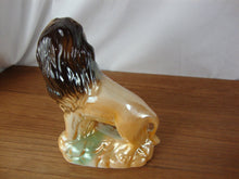 Load image into Gallery viewer, Vintage Brazil Orange Lusterware Lion Figurine
