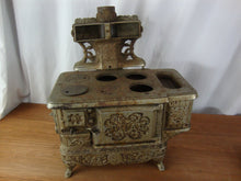 Load image into Gallery viewer, Antique Rival Cast Iron Childrens Play Stove Oven
