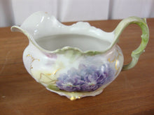 Load image into Gallery viewer, Vintage Handpainted Floral Porcelain Creamer and Sugar Table Set
