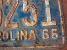 Load image into Gallery viewer, 1966 South Carolina E 56251 Car Automobile License Plate
