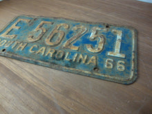 Load image into Gallery viewer, 1966 South Carolina E 56251 Car Automobile License Plate
