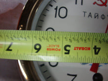 Load image into Gallery viewer, Vintage Russian Vostok Tanoyh 8 Day Submarine Clock
