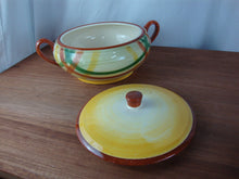 Load image into Gallery viewer, Vintage Vernonware Homespun Covered Casserole Vegetable Dish
