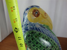 Load image into Gallery viewer, Vintage Mexico Pottery Talavera Style Canister Jar with Toucan Bird Lid
