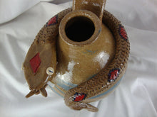 Load image into Gallery viewer, Dale Costner Folk Art Potter Streaked Snake Ugly Face Jug
