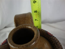 Load image into Gallery viewer, Dale Costner Folk Art Potter Streaked Snake Ugly Face Jug
