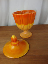 Load image into Gallery viewer, Vintage LE Smith Bittersweet Large Compote with Lid
