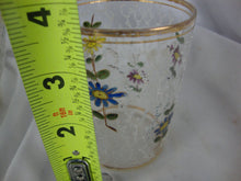 Load image into Gallery viewer, Vintage Fenton for LG Wright Floral Gold Trim Beverage Pitcher with Three Tumblers Set
