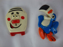 Load image into Gallery viewer, 1978 Kellogg&#39;s Cereal Characters Refrigerator Magnets Set of 5
