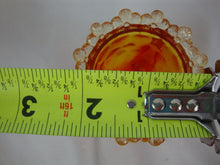 Load image into Gallery viewer, Vintage Degenhart Amberina Glass Floral Edged Tooth Pick Holder
